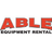 ABLE Equipment Rental logo