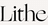 Lithe Beauty logo