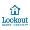 Lookout Housing and Health society logo